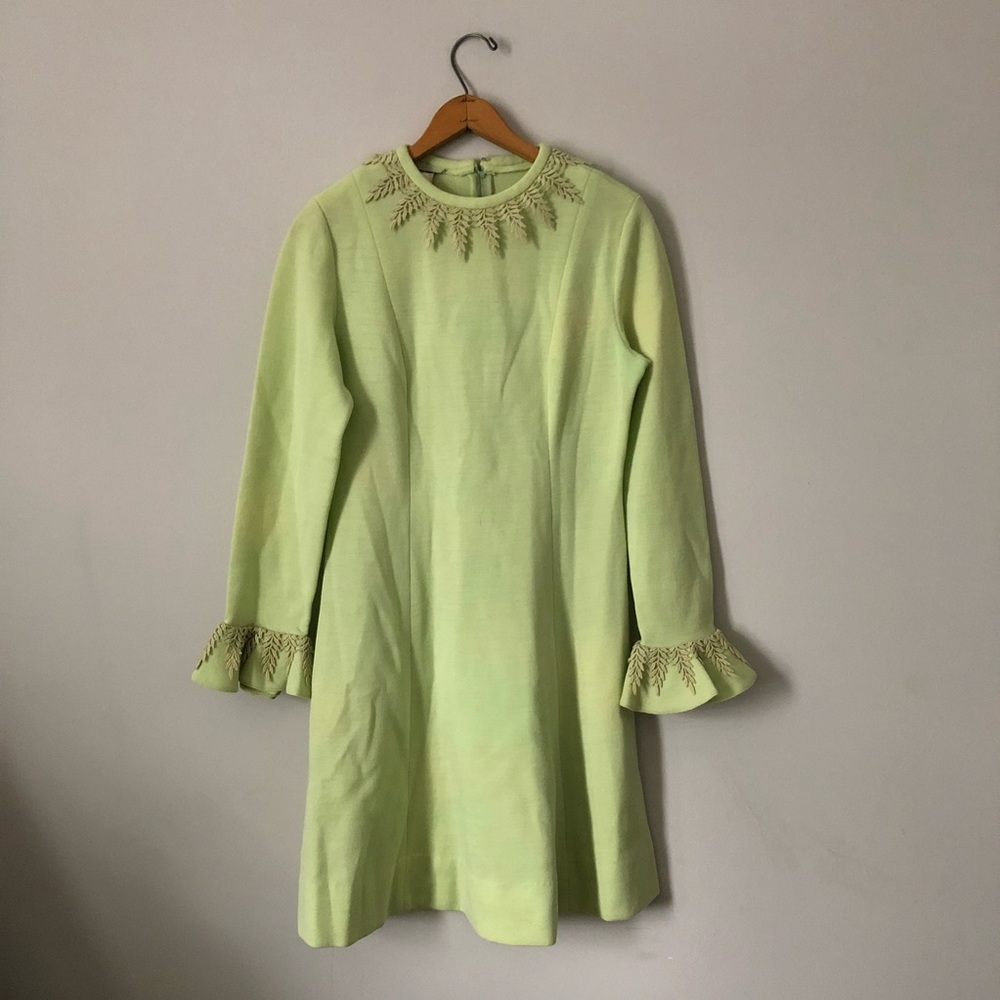 Vintage Mint Green ILGWU Dress